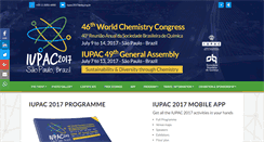 Desktop Screenshot of iupac2017.org